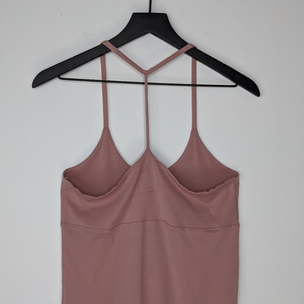 Chaser Mauve Baby Rib Spaghetti Vented Shirttail - Picture 7 of 9